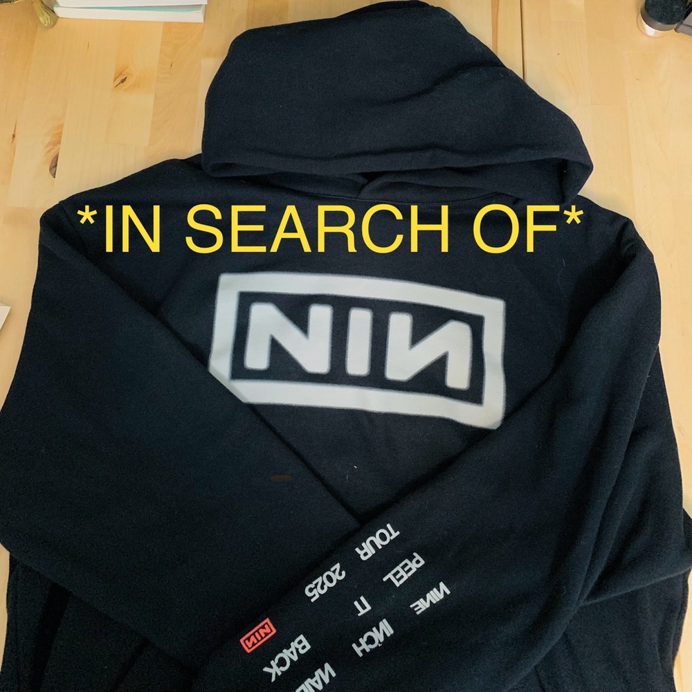 ISO Small NIN Hoody